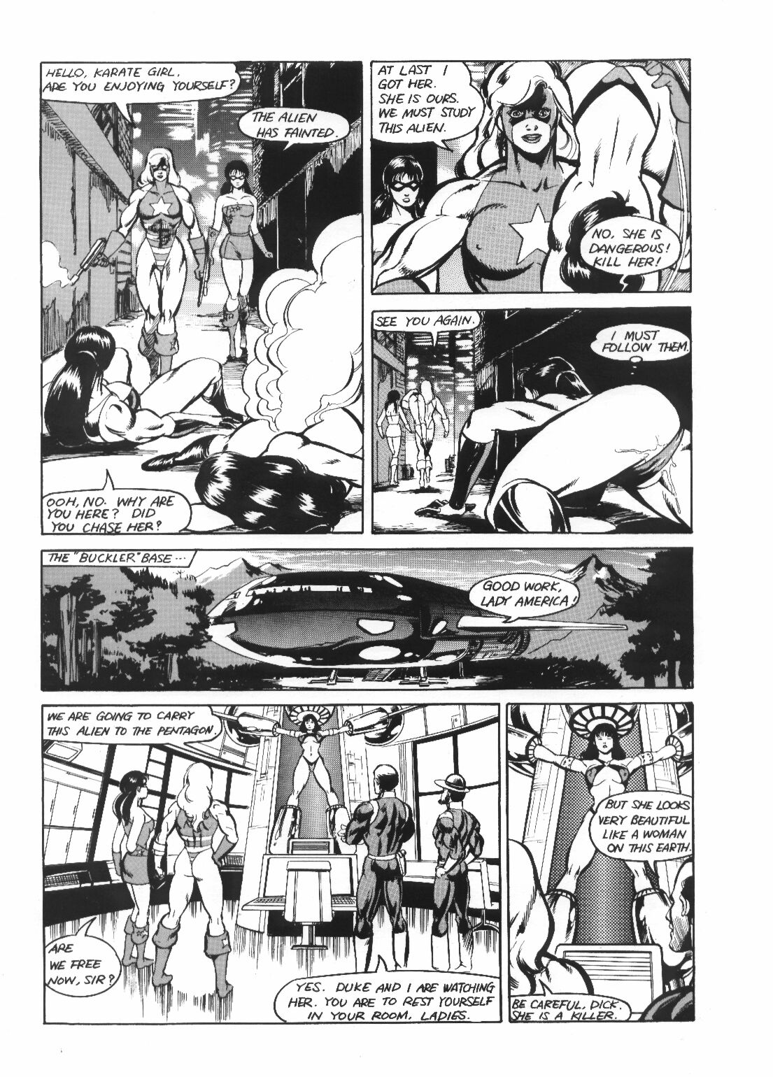 Karate Girl #1 page 12 full