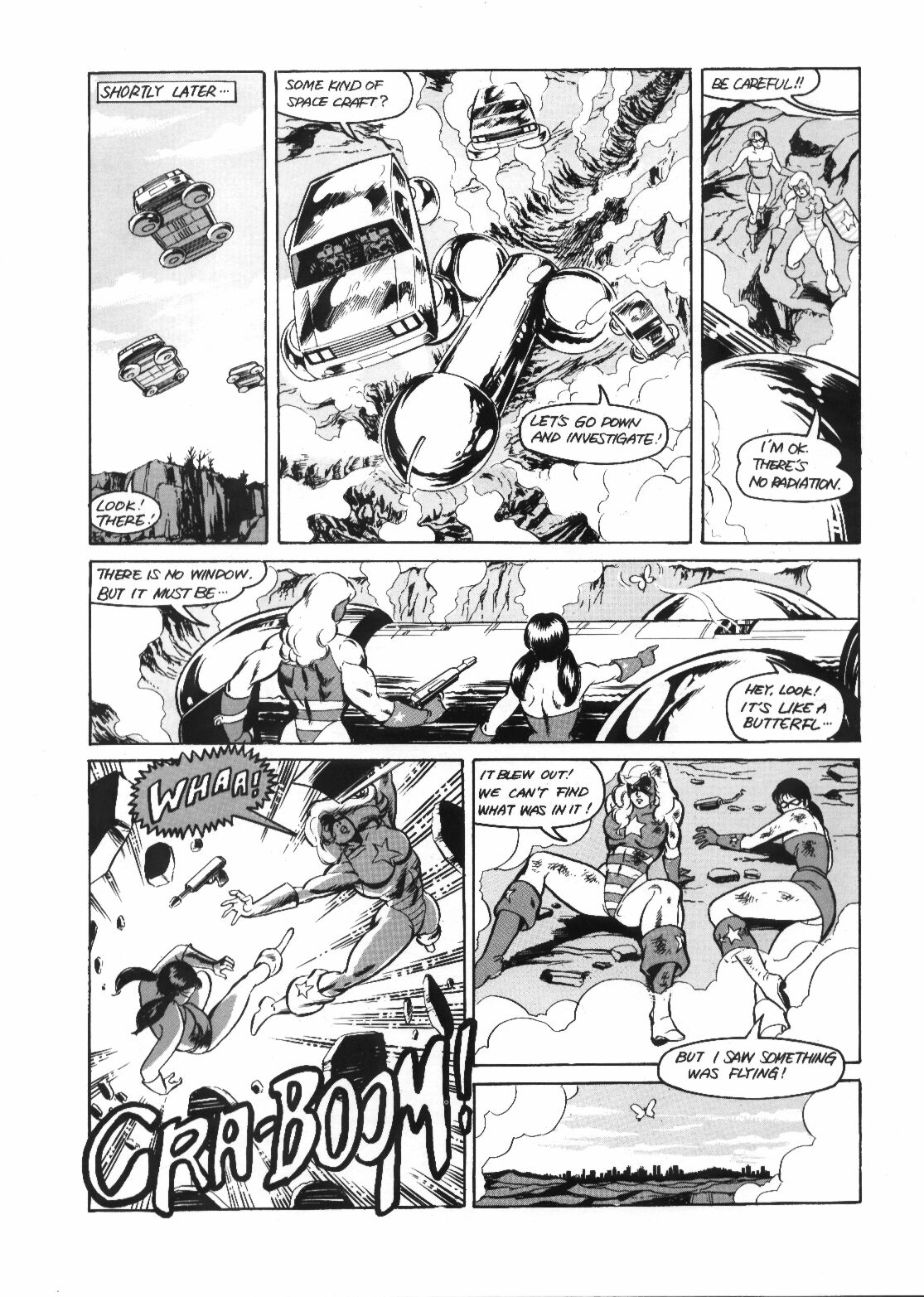 Karate Girl #1 page 5 full