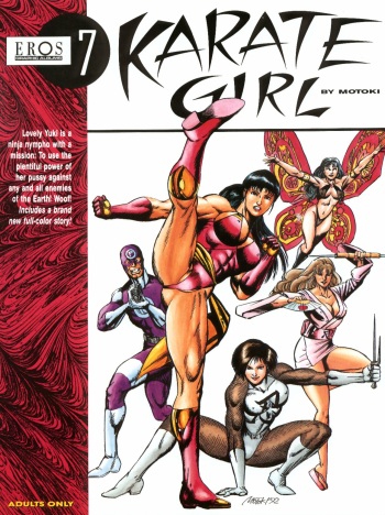 [Motoki] Karate Girl #1 cover