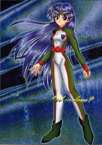 (CR25) [RED RIBBON REVENGER (Makoushi)] Sometime to fall in love? (Crest of the Stars) cover