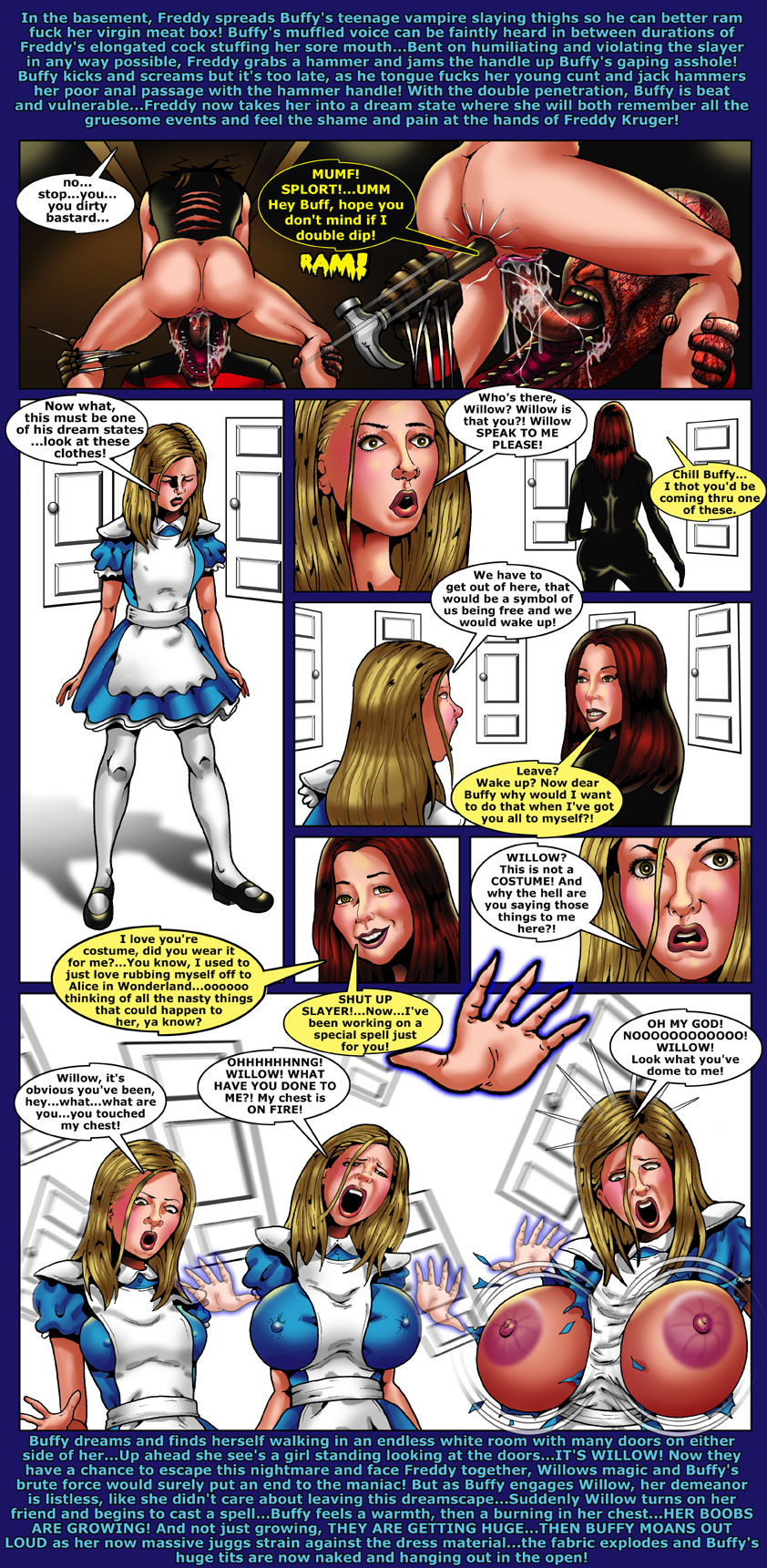 Buffy VS. Freddy page 6 full