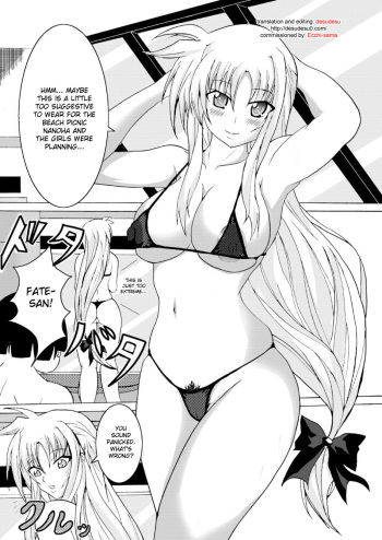 [Bitch Bokujou (Bokujou Nushi K)] Chotto Bitch na Fate Mama (Mahou Shoujo Lyrical Nanoha StrikerS) [English] [desudesu] cover