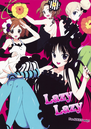 (COMIC1☆3) [Sukapon-dou (Kagawa Tomonobu, Yano Takumi)] Lazy Lazy (K-ON!) [English] [Tonigobe] cover