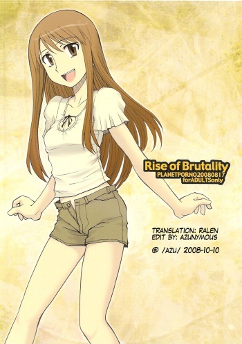 (C74) [PLANET PORNO (Yamane)] Rise of Brutality (Yotsubato!) [English] [Ralen] cover