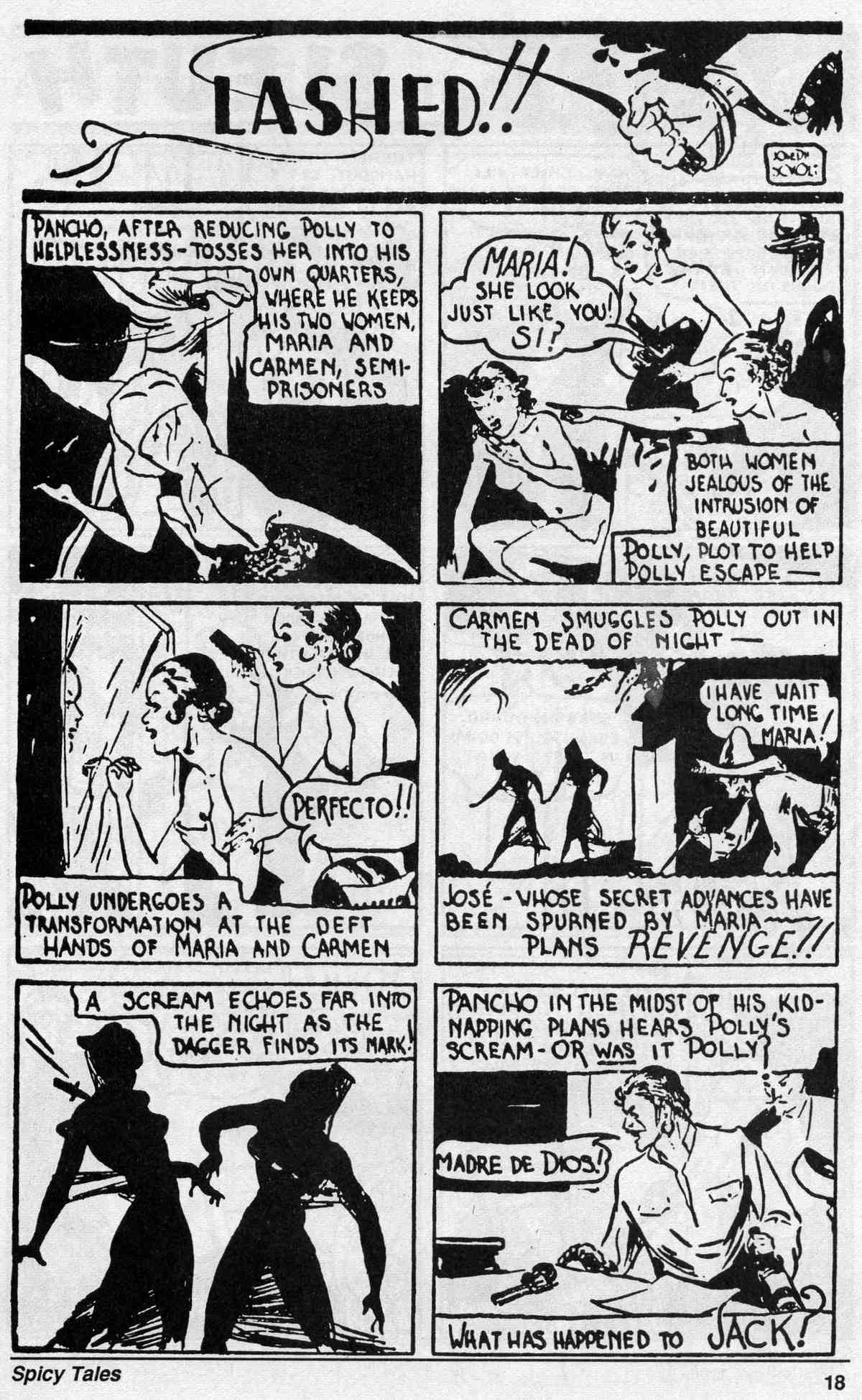 Spicy Tales #1 - Polly of the Plains page 6 full