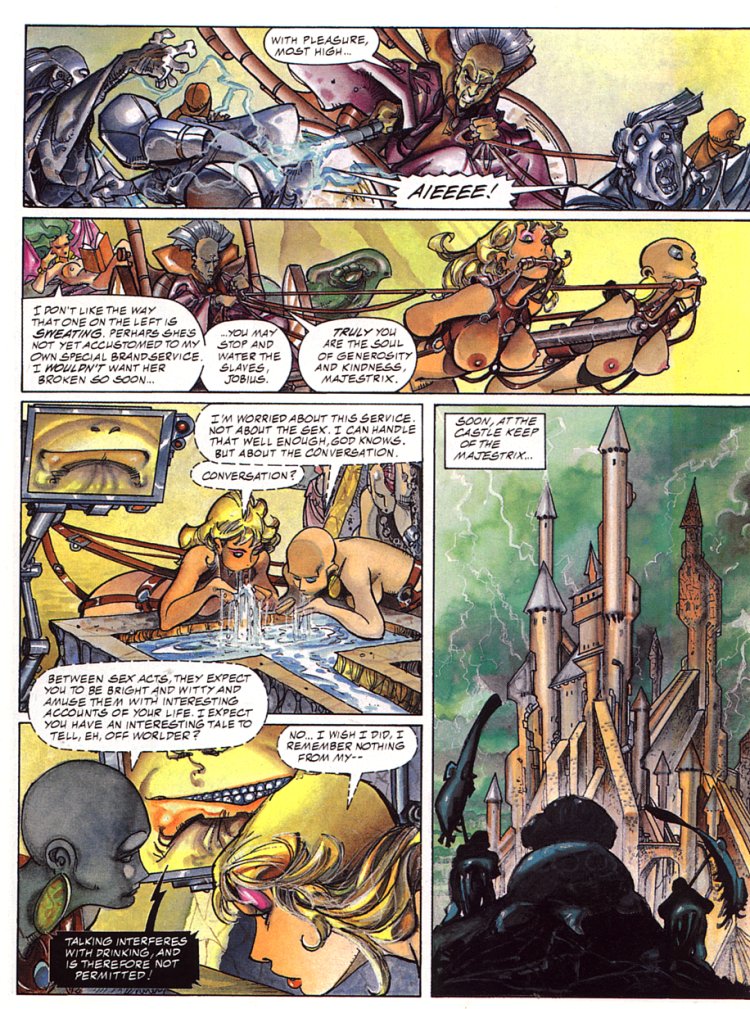 Penthouse Comix #5: Bethlehem Steele 4 - Beth on the Block page 11 full