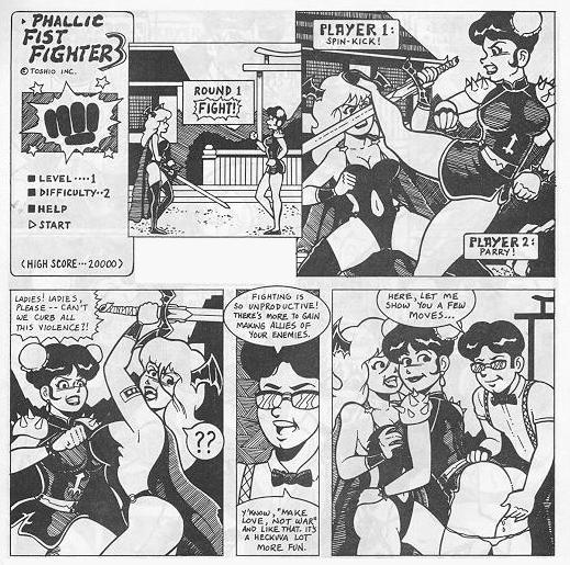 Phallic Fist Fighter page 1 full