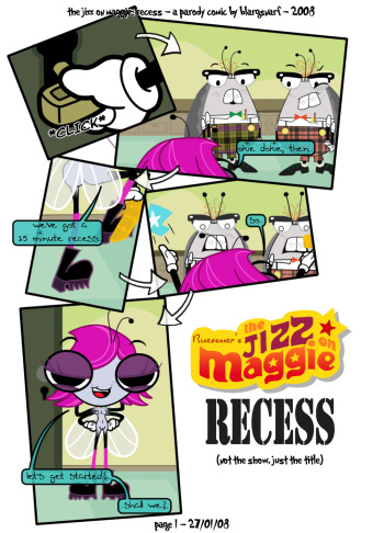 [Blargsnarf] The Jizz on Maggie: Recess (The Buzz on Maggie) cover