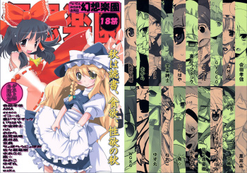 (Puniket 18) [Raiden Labo (Raiden, Mikiharu)] Gensou Rakuen (Touhou Project) cover