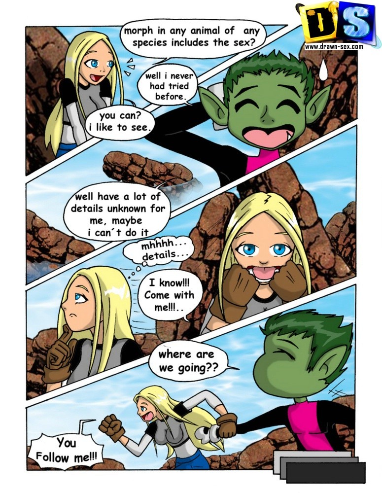 Teen Titans Comix page 3 full