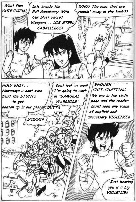 Los Caballeros Ridiculos page 6 full