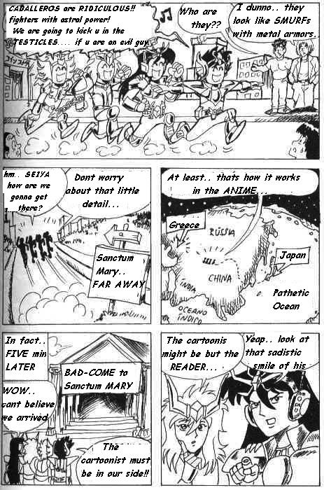 Los Caballeros Ridiculos page 9 full