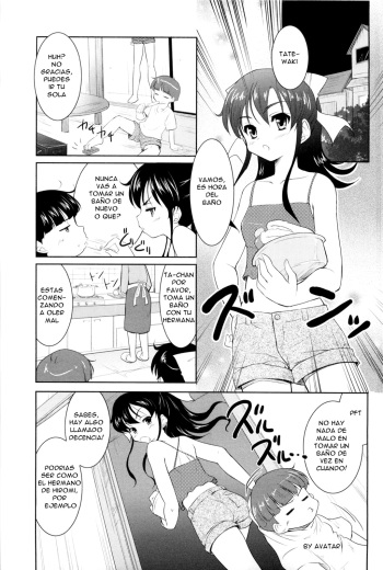 [Tohgarashi Hideyu] Neechan to Ofuro | Bathing with my Sister (Nanairo Tougarashi) [Spanish] [Avatar] cover