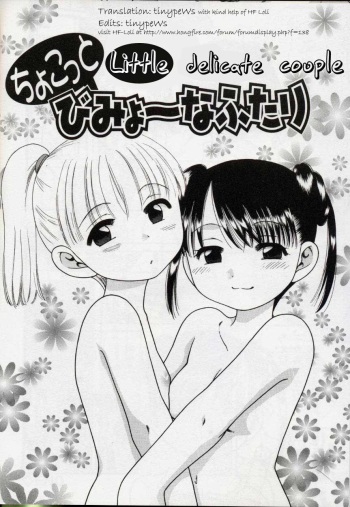 [Inuboshi] Chokotto Bimyou na Futari | Little Delicate Couple (Sweet Cream) [English] [tinypews] cover