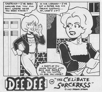 [Frank Strom] The Celibate Sorceress [English] cover