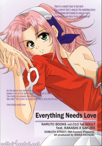 (C63) [Dobuita Street (Katsuki Mana)] Everything Needs Love (Naruto) [English] [Zettai-Hentai] cover