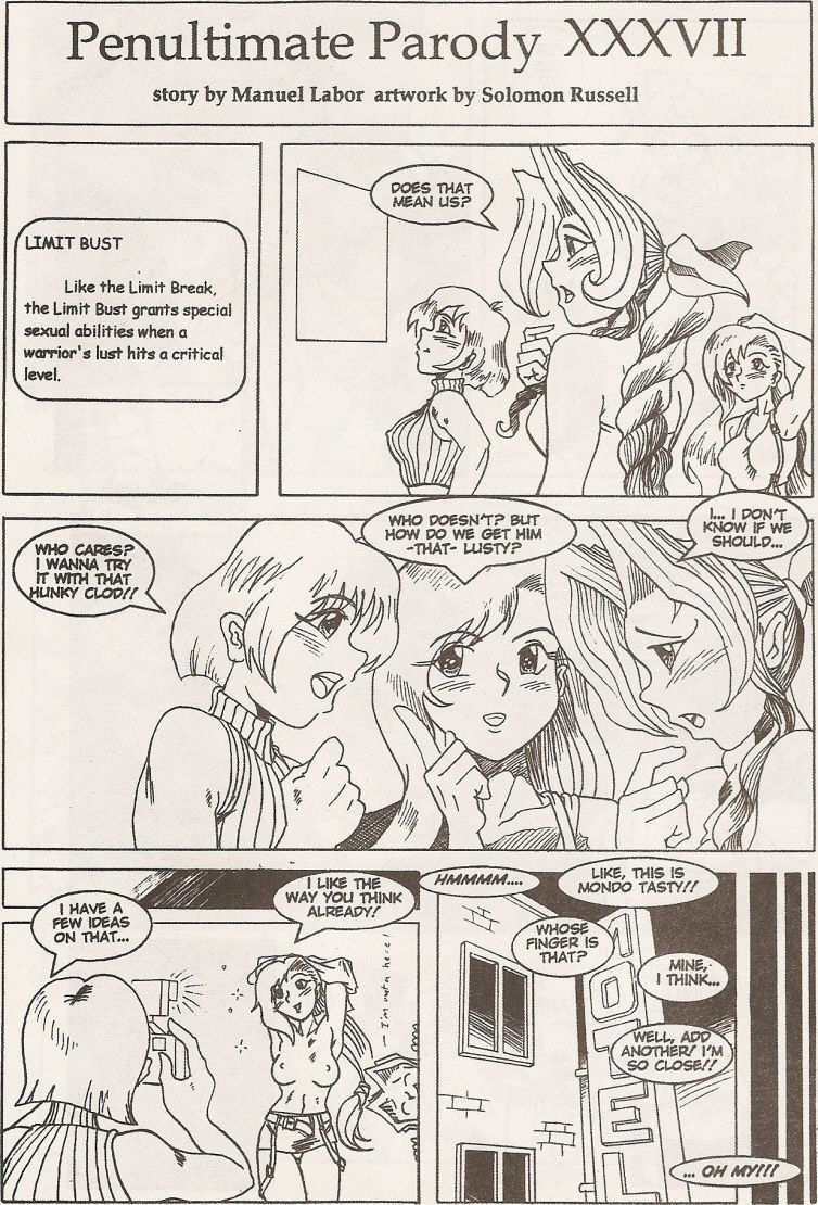 Penultimate Parody XXXVII page 1 full