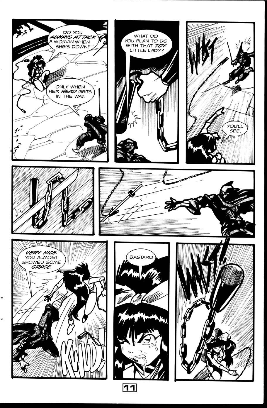 La Blue Girl - Volume #9 page 12 full