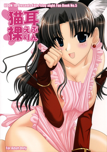 (ComiComi9) [UDON-YA (Kizuki Aruchu, ZAN)] Nekomimi Hadaka EpuRin (Fate/stay night) cover