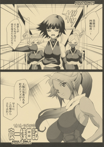 (C74) [Youkai Tamanokoshi (CHIRO)] Tsun Tsun Soifon no Yoruichi Nikki (BLEACH) cover