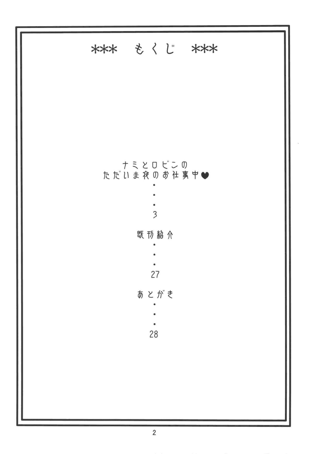 Nami no Koukai Nisshi EX NamiRobi 2 page 3 full