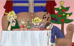 New Year With Denis! It`s never bored