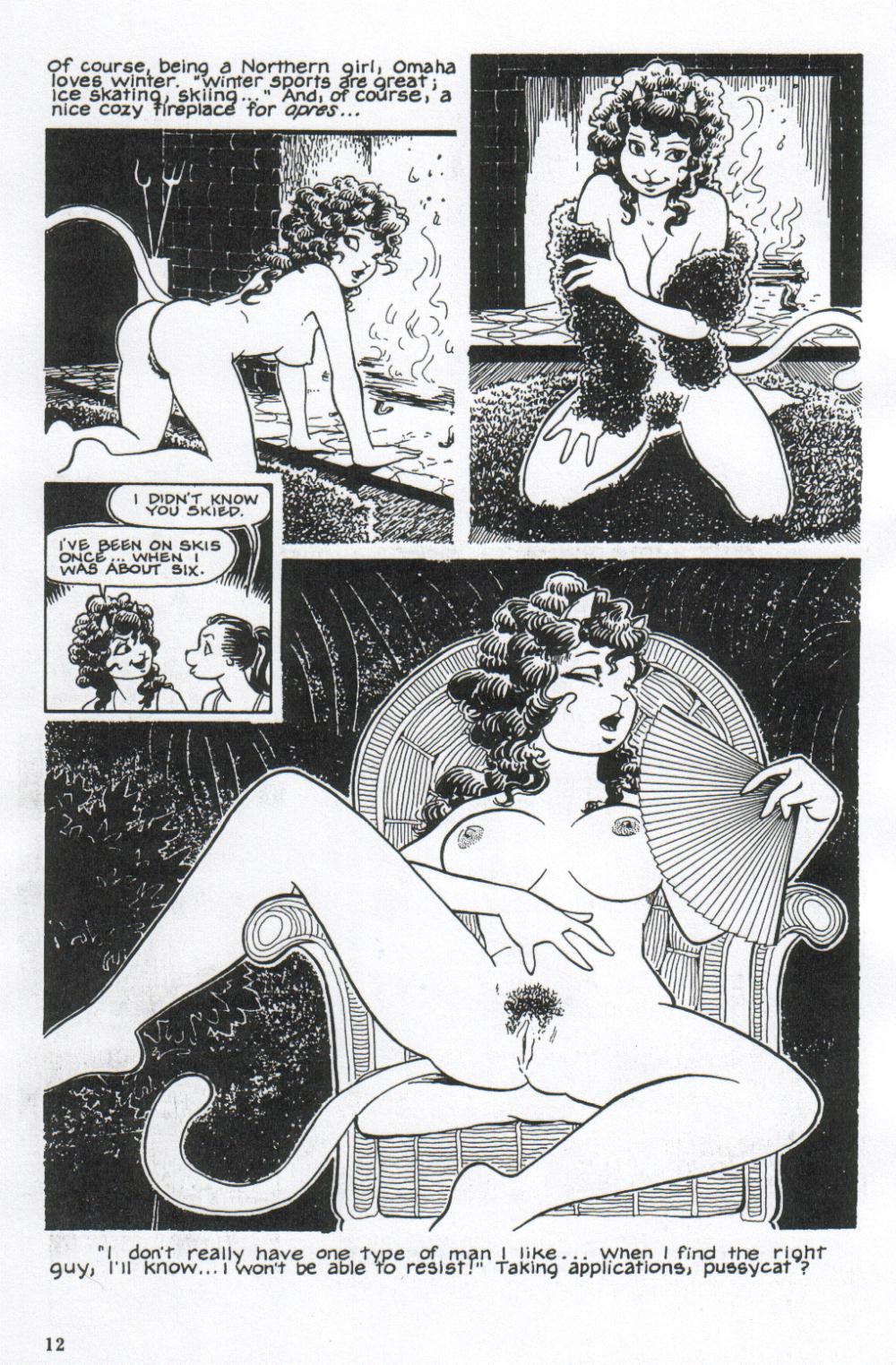 Omaha the Cat Dancer - Volume #1 page 12 full