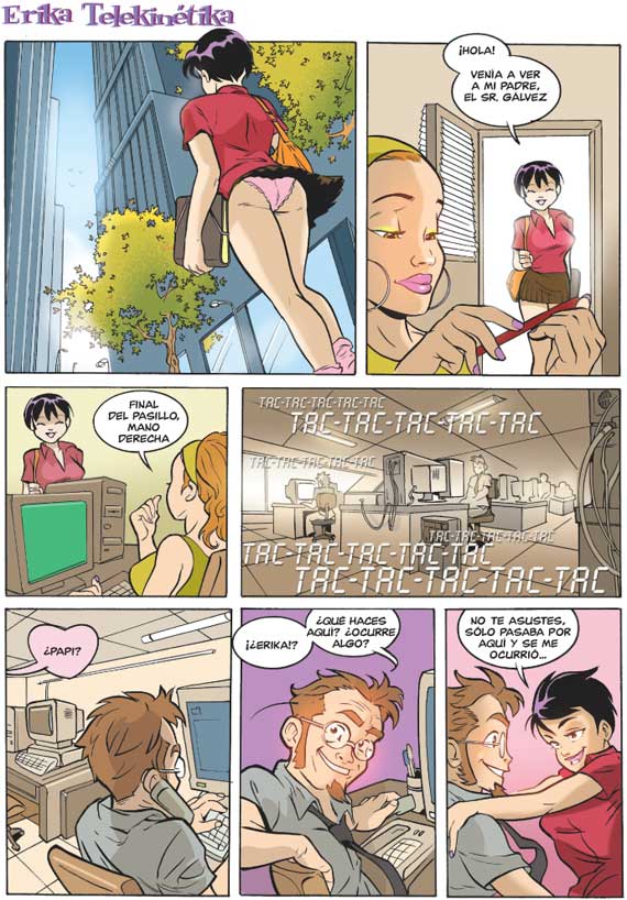 Erika Telekinetika #4 page 1 full