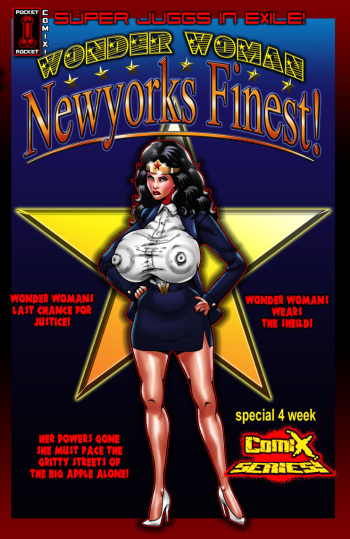 [Smudge] Super Juggs in Exile!:  Wonder Woman - Newyorks Finest! (Wonder Woman) cover