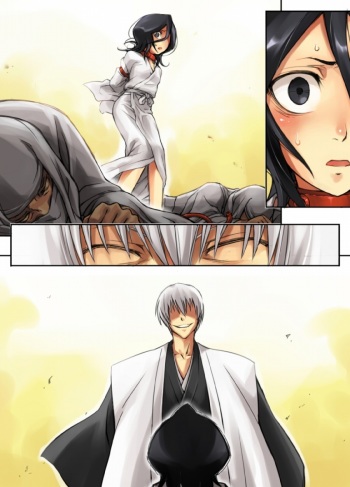 [Mosha Mosha] Tasuketaroka? Rukia-chan (Bleach) [Textless] cover