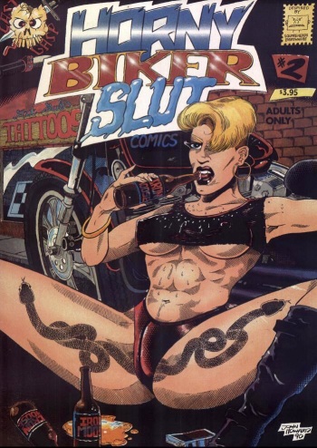 [John Howard] Horny Biker Slut #2 cover
