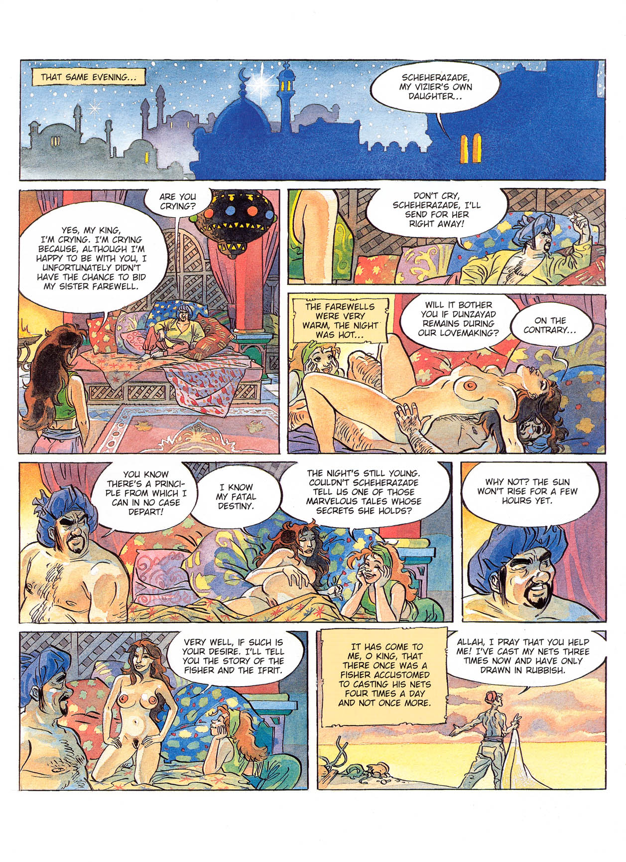 The 1001 Nights Of Scheherazade page 11 full