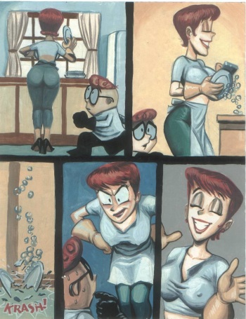 [Pandora's Box] Dick'ster (Dexter's Laboratory) cover