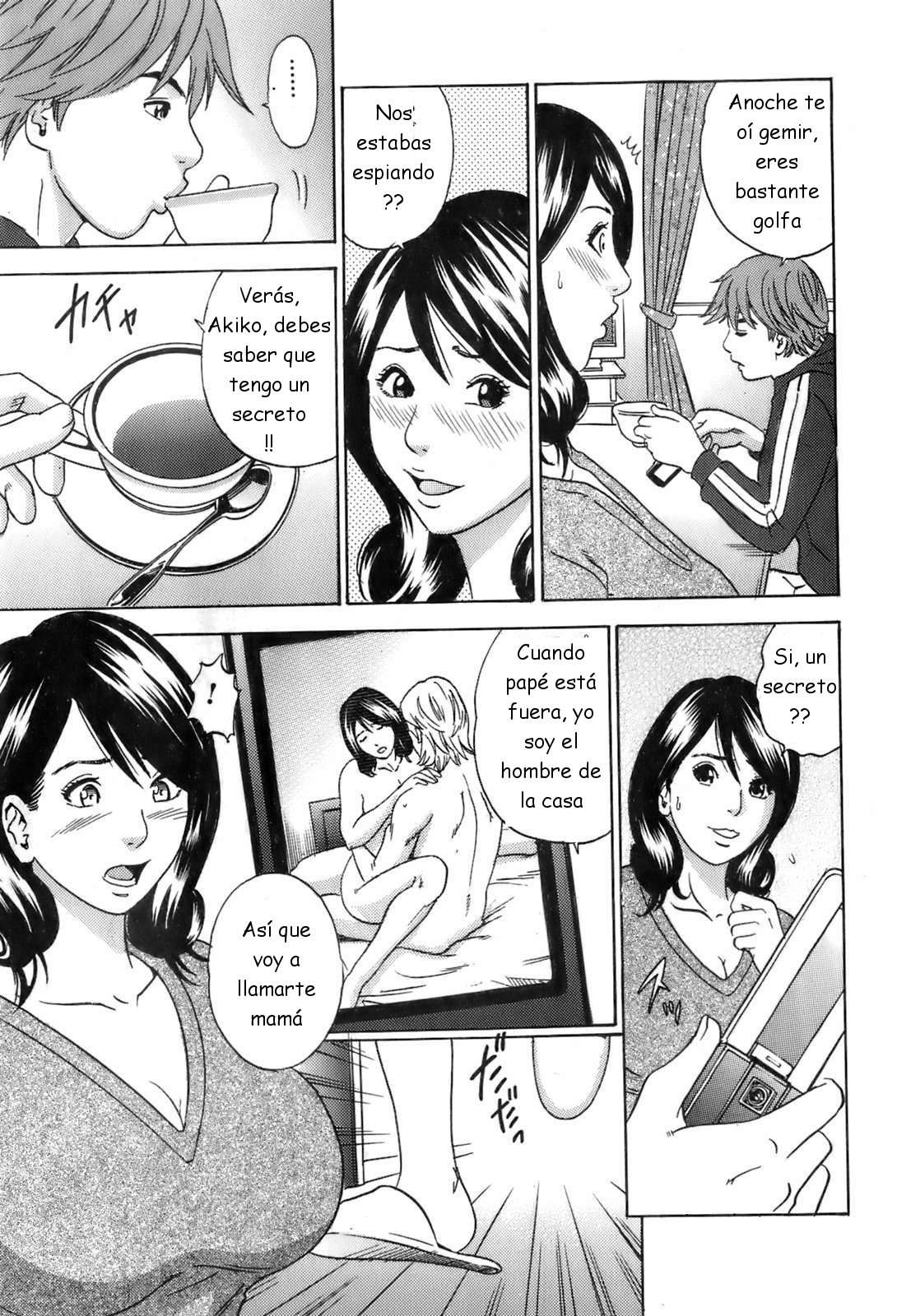 Aiko-san ~Teishuku na Haha, Inran na Koibito~ | Akiko. Una madre ejemplar.  Una amante muy salida - Page 3 - Comic Porn XXX