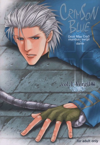 (C69) [ebony&ivory (Guren Naomi)] CRIMSON BLUE Vol. 1 - Vergil (Devil May Cry 3) cover