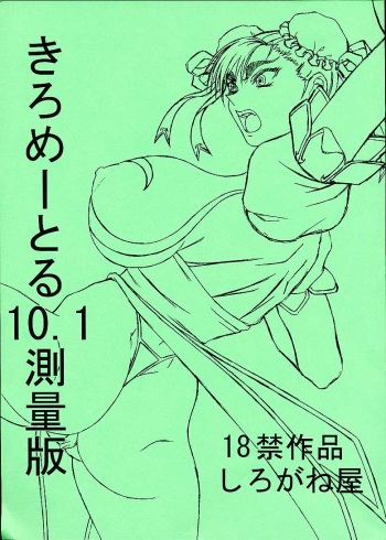 [Shiroganeya] Kilometer 10.1 Sokuryouban (Street Fighter) cover