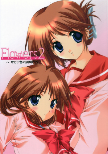 (CR37) [HIGH RISK REVOLUTION (Aizawa Hiroshi)] Flowers 2 ~Sepiairo no Houkago~ (ToHeart2) cover