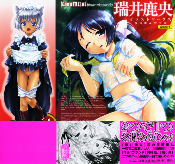 [Mizui Kaou] Mizui Kaou Illustration Works ~ Yoi Machi Hime & Heki ka Fuchi ~ cover