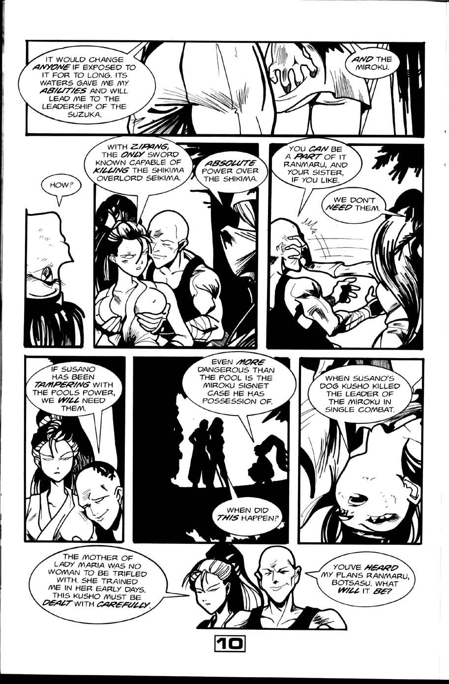La Blue Girl - Volume #6 page 11 full