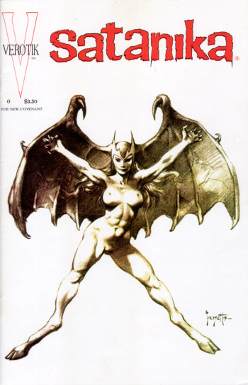 [Simon Bisley] Satanika #0 cover