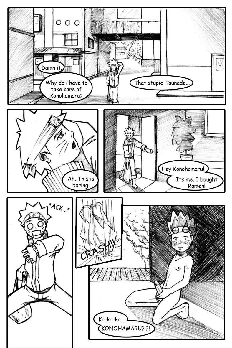 Naruto & Konohamaru page 1 full
