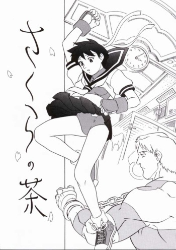 Street Fighter Gody X Sakura cover