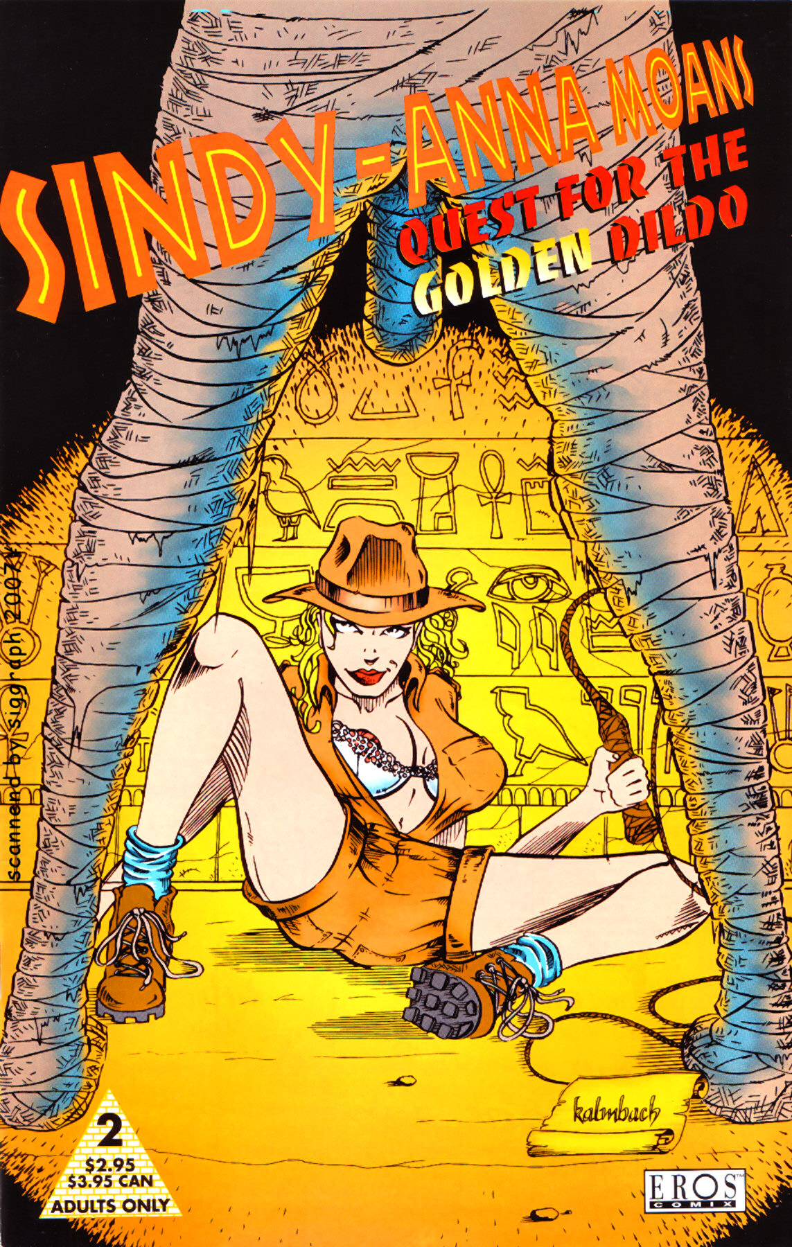 Sindy-Anna Moans #2: Quest for the Golden Dildo page 1 full