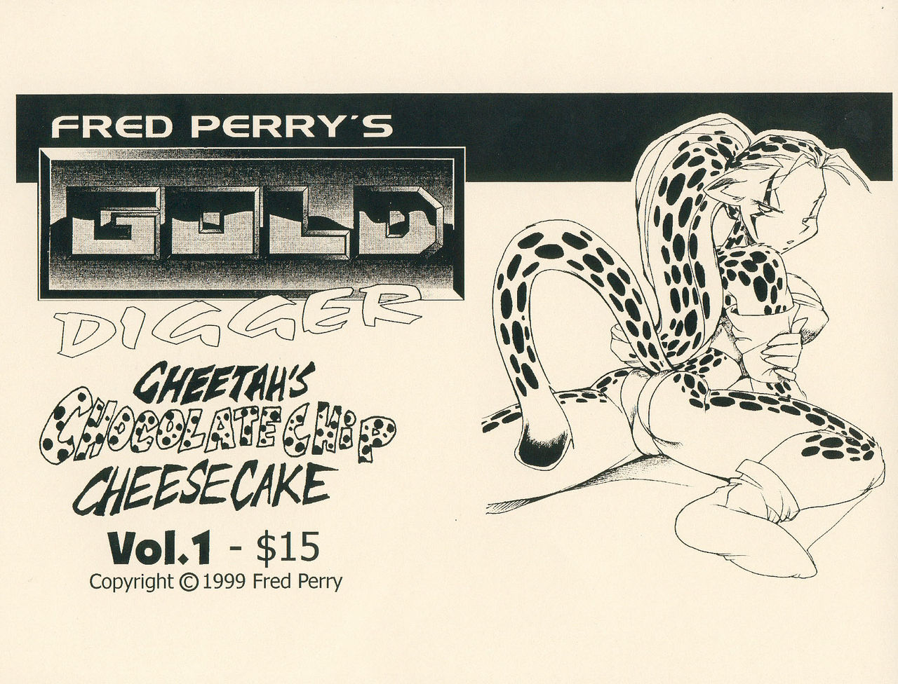 Fred Perry - Gold Digger Cheetah's Chocolate Chip Cheesecake Vol.1 page 1 full