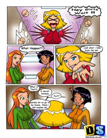 [Drawn-Sex] Totally Spies [English] cover