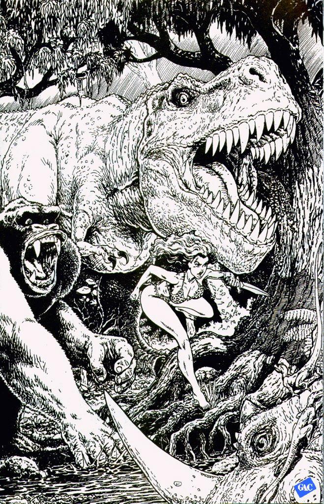 Cavewoman Prehistoric Pinups page 7 full