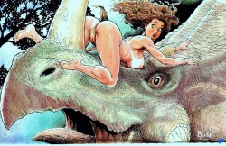 Cavewoman Prehistoric Pinups