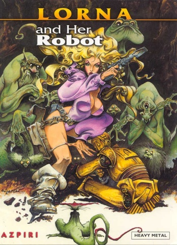 [Alfonso Azpiri] Lorna and Her Robot [English] cover