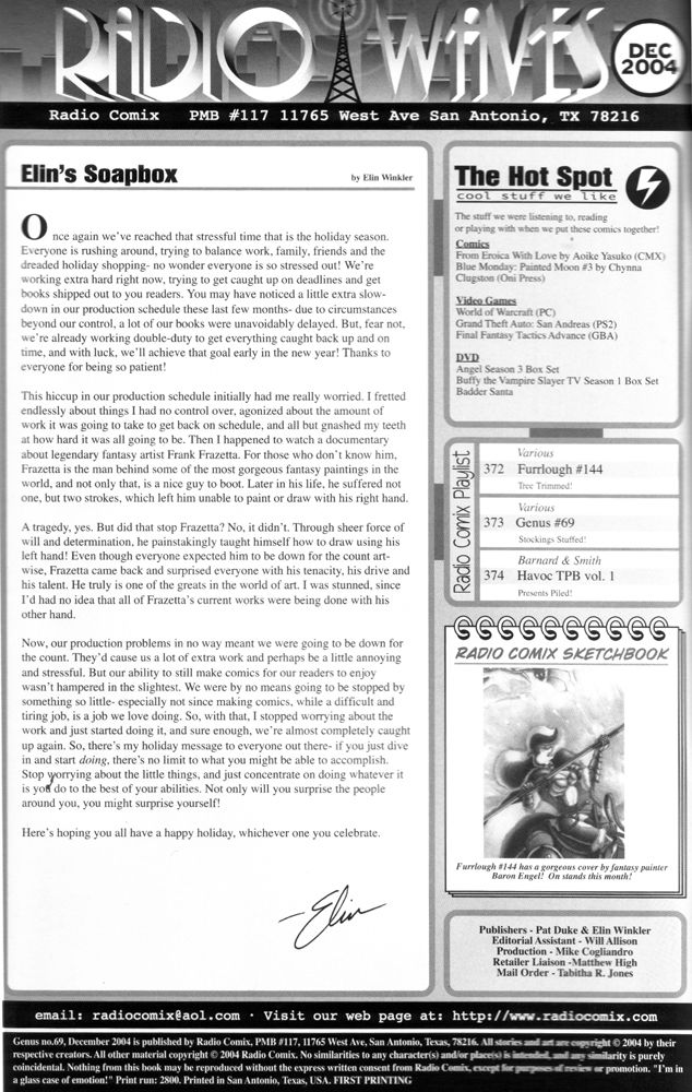 Genus 69 page 2 full