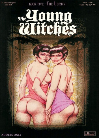 [Solano Lopez & Barreiro] The Young Witches - Book #5: The Legacy cover